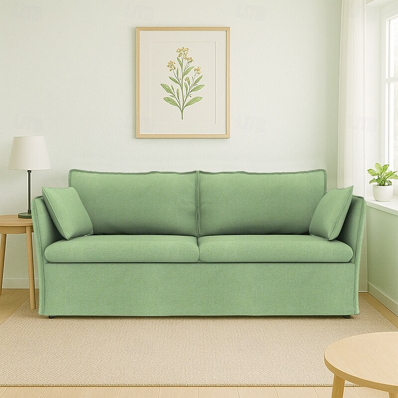 Sofa Cover Suitable For BACKSÄLEN Sofa Solid Color Quilted Slipcovers4