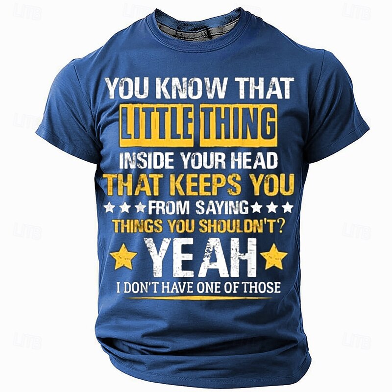 Men's Funny T-Shirt: 'I Don't Have a Filter' Sarcastic Graphic Tee for Humorous Lifestyle3