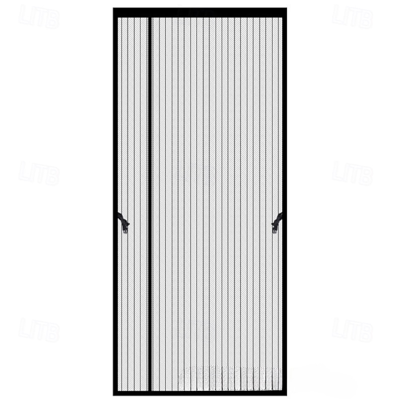 Magnetic Screen Door Mesh Screen Door Portable, Fly Or Bug Screen Magnetic Doorway for Sliding Door,Garage,Patio,Kitchen,Living,Window Room,Bedroom,Bar,Pet and Kid Easy Entry4