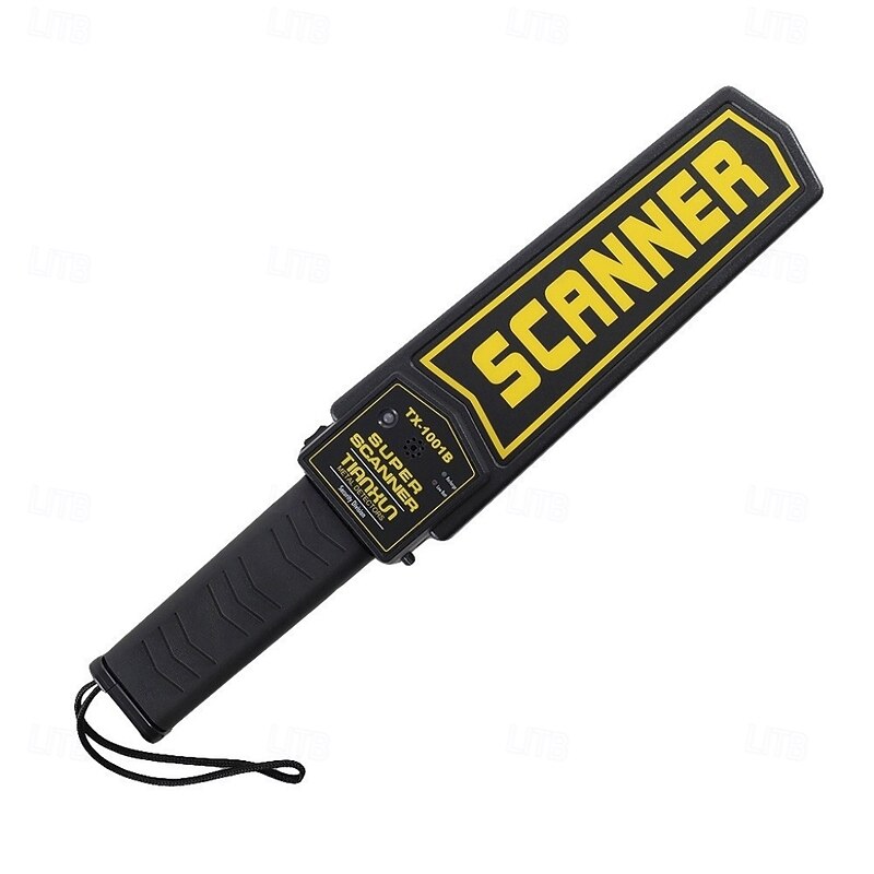 TX-1001B Handheld Metal Detector - Security Scanner for Stations, Schools, Exams & Venues