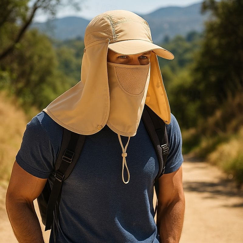 Men's Unisex Bucket Hat Sun Hat Fishing Hat Dark Grey Navy Outdoor Fishing Solid Colored Waterproof UV Protection Breathable Quick Dry2