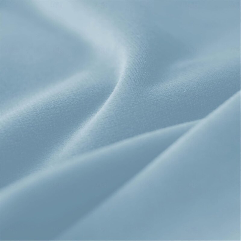 Silver Fox Velvet Traditional Single Sofa Cover - Full Coverage Stretch Slipcover for Small Armchairs and Internet Café Sofa Chairs4