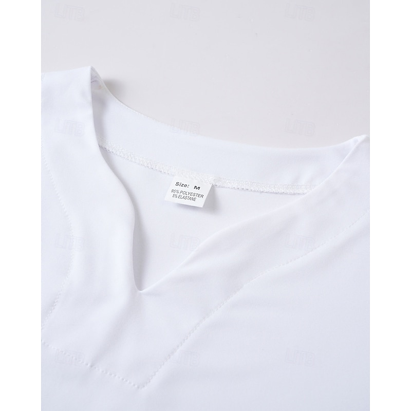 Men's T Shirt Tee Short Sleeve Shirt Tee Top Short Sleeve V Neck Summer Pattern Fashion Designer Basic Print Vacation Street Going out Black White Navy Blue Top Tee for Men4