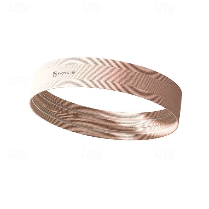 Sports Headband Men's Women's Headwear Letter Classic Fashion Quick Dry Moisture Wicking Stretchy for Tennis Baseball Running Summer Black Pink Blue4