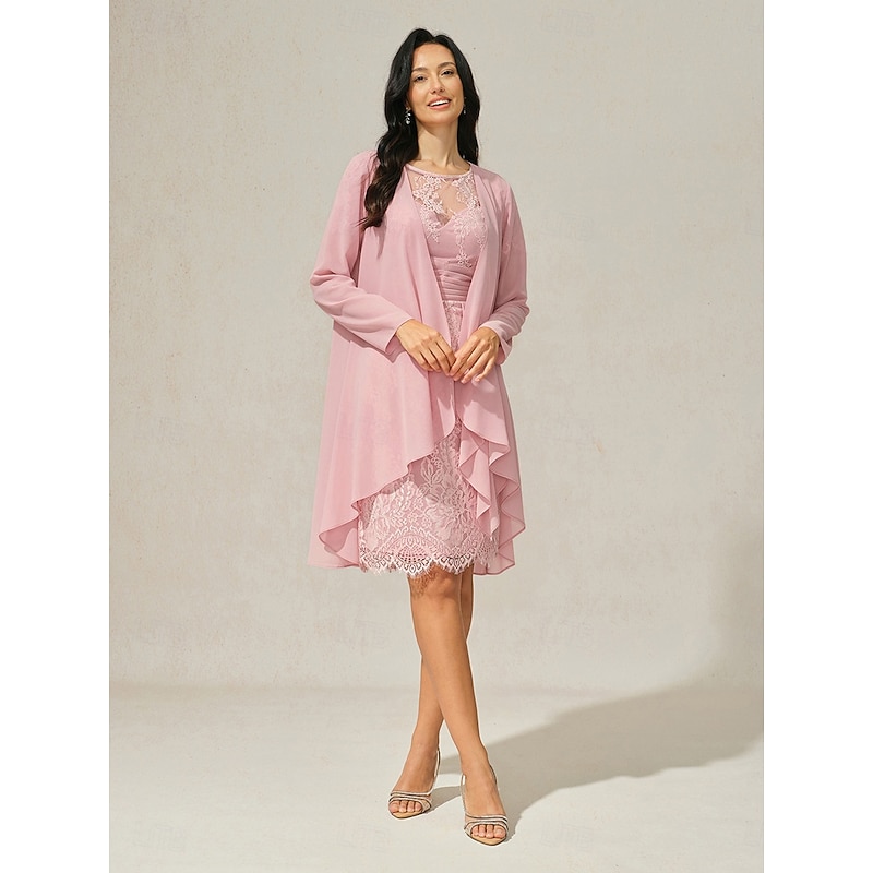 Women's Dressy Tops Flowy Tops Chiffon Tops Elegant Long Sleeve Asymmetrical Long Tops Wedding Guest Blush Pink Summer Spring Fall3