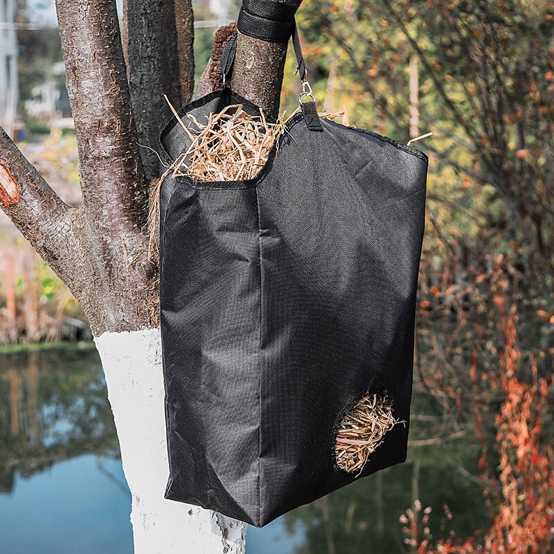 Pull Up Horse Antler Hay Feeder, Slow Feed Hay Bag, Horse Hay Bag, Horse Net Hay Bag 600 D Horse Goat Milk Cow Alpaca Sheep2