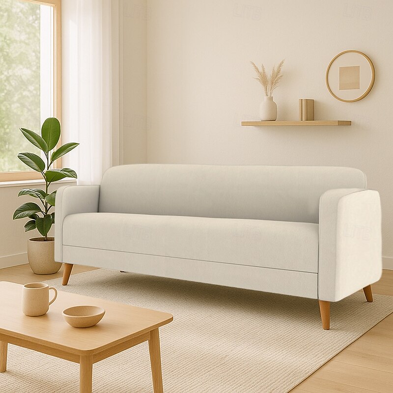 Sofa Cover Solid Color Quilted Polyester Slipcovers