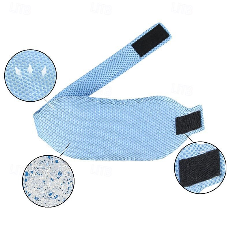 Anti Snore Chin Strap Adjustable Stop Snoring Sleep Neck Brace Sleep Suppor4
