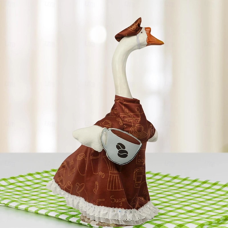 Goose Outfit Fits 23 inch Statue Cute Decorative for Festival Party Backyard2
