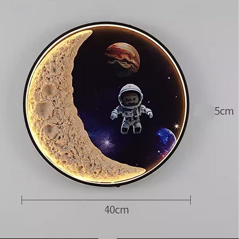 Outdoor Wall Light Fixtures Moon Design Waterproof IP65 Wall Lanterns Black Porch Sconces Wall Mounted Lighting for Patio Front Door Entryway 110-240V2