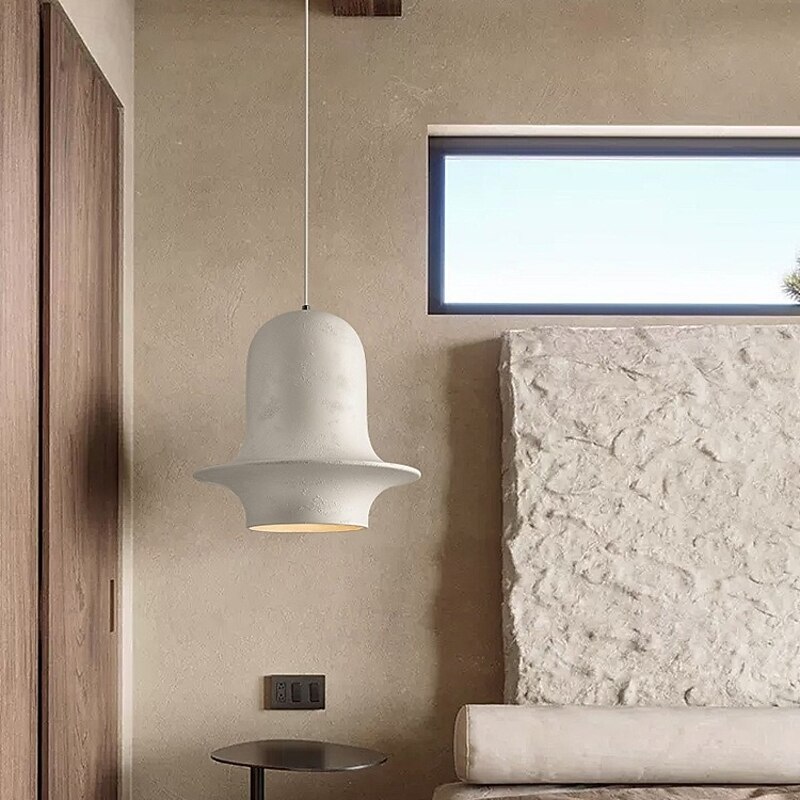 LED  Pendant Light Nordic Natural Stone Small Mid Century Modern Hanging 110-240V