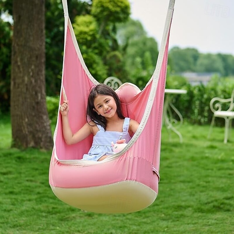Indoor and outdoor hanging children's armchair hammock design bag swing outdoor hammock swing children's and adult universal swing chair