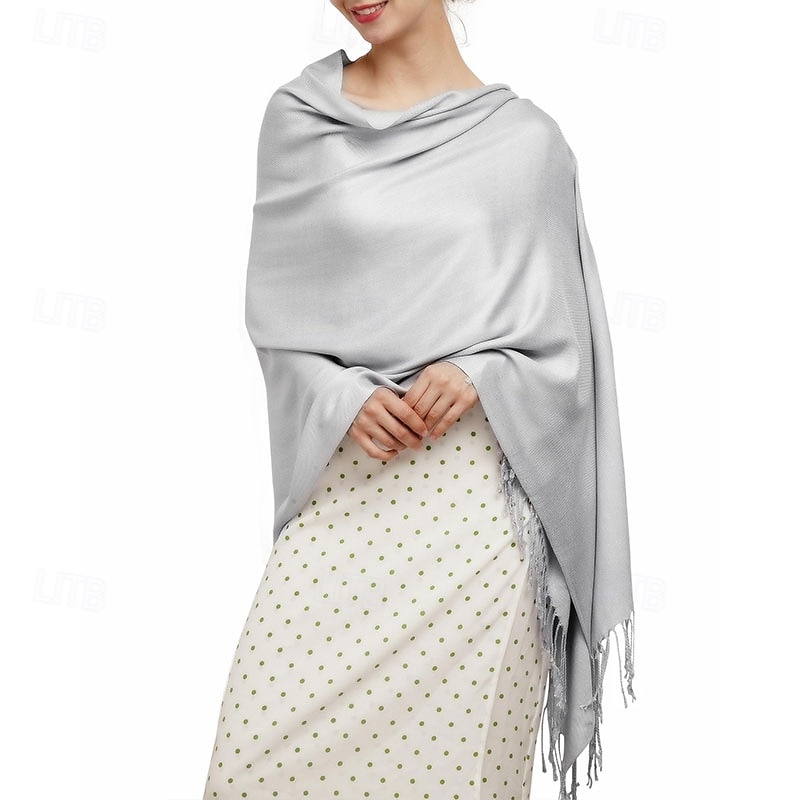 Pashmina Shawls and Wraps for Evening Dress Women's Scarf Wedding Bride Bridesmaid Gifts2