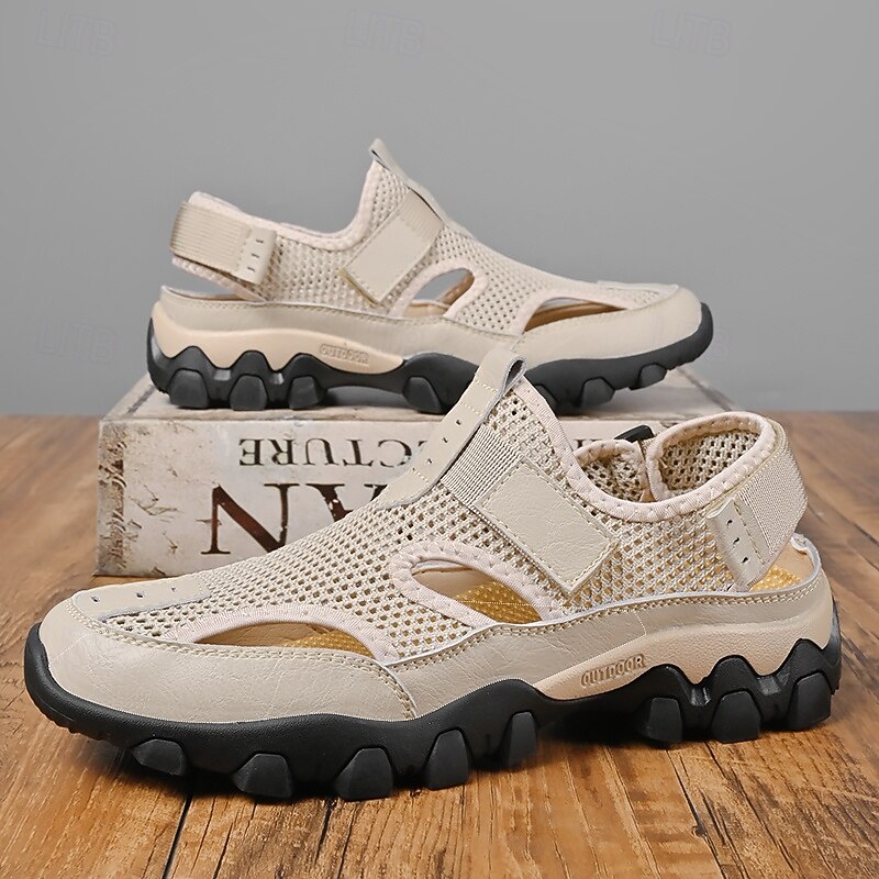 Men's Sporty Outdoor Slip-On Shoes with Ventilated Upper and Anti-Slip Sole - Ideal for Summer, Beach and Water Sports4