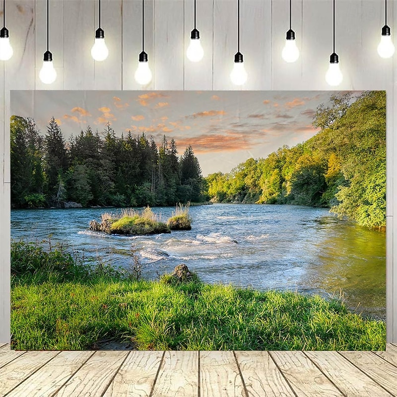 Natural Scene Hanging Tapestry Wall Art Large Tapestry Mural Decor Photograph Backdrop Blanket Curtain Home Bedroom Living Room Decoration3