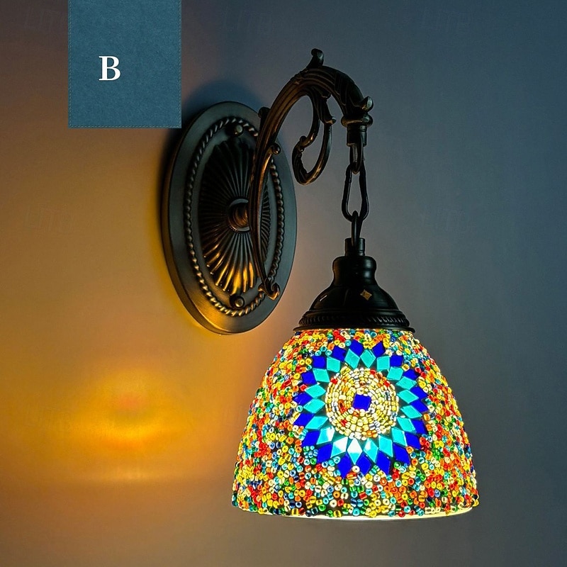 Indoor Creative Vintage Traditional / Classic Indoor Wall Lights Living Room Bedroom Metal Wall Light 110-120V 220-240V 7 W3