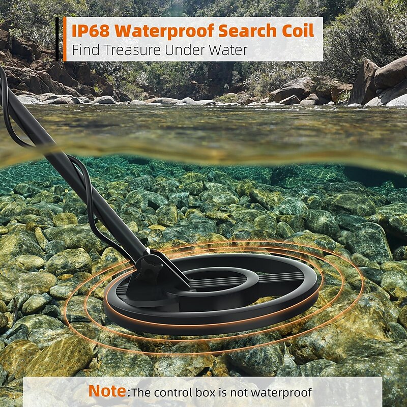 MD-4070 Kids Handheld Underground Metal Detector Toy - Outdoor Treasure Hunting Tool for Children4