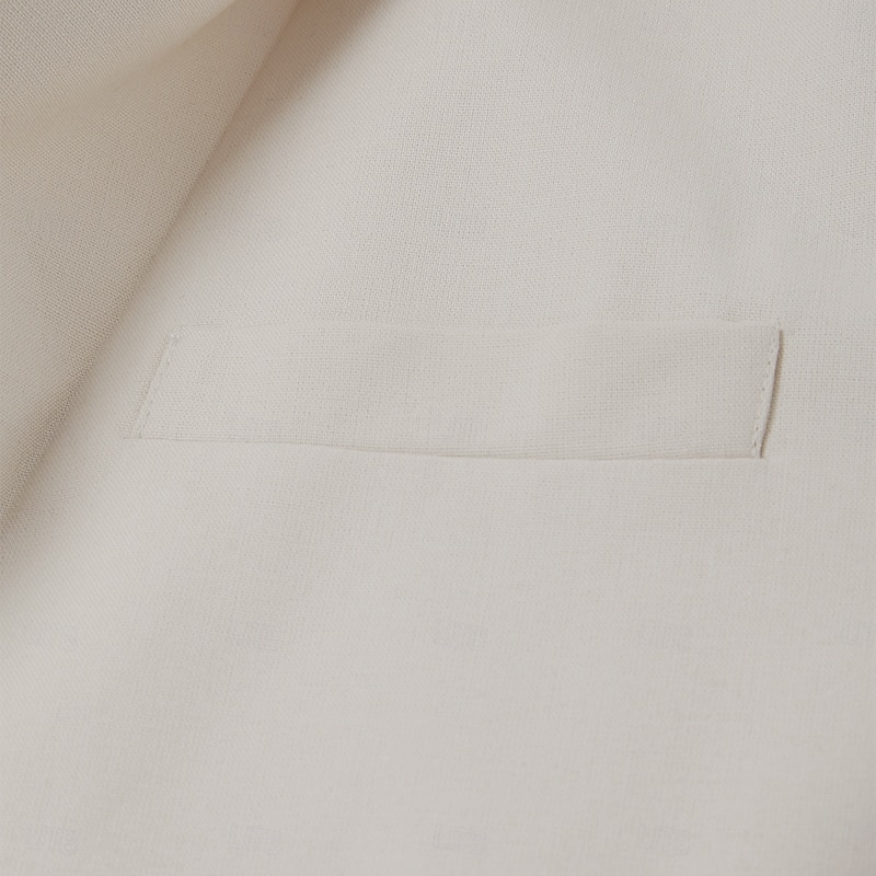 Men's Wedding Linen Suits Beige Fashion Formal Summer Solid Colored Standard Fit 2 Piece Single Breasted One-button4