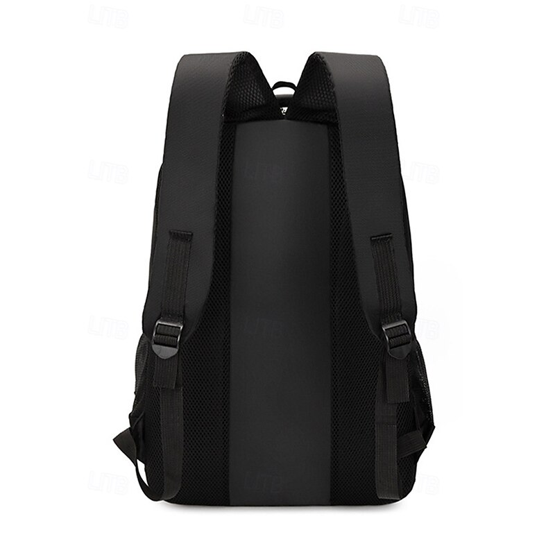 Men's Water-Resistant Backpack with Multiple Compartments, Large Capacity, and Reflective Strips for Travel, School and Outdoor Use4