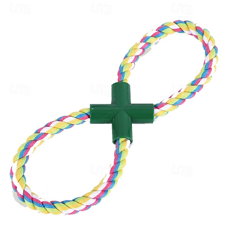 Chew Toy Interactive Toy Ropes with Durable Pet Exercise Releasing Pressure Pet Training Teething Rope Toy for Dog Indoor Outdoor Pet Play3