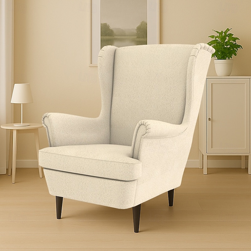 Waterproof Armchair Sofa Cover Solid Color Quilted Polyester Slipcovers4