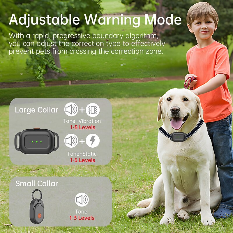 Rechargeable In-ground pet fence system For Dogs durable Dog Invisible Containment Kit2