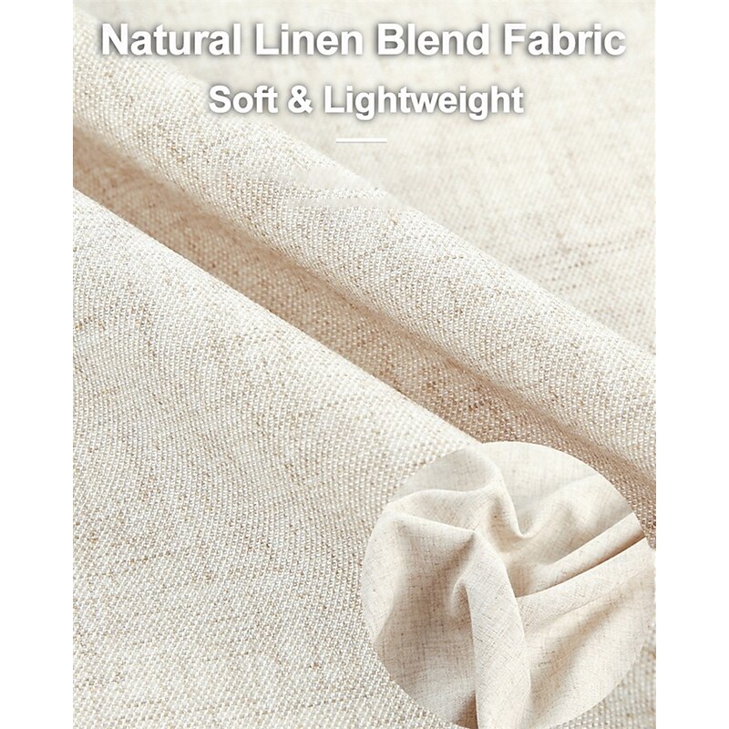 Men's Dress Pants Linen Pants Trousers Chinos Buttons Pocket Plain Comfort Formal Party Work Fashion Classic Style White Khaki Micro-elastic4