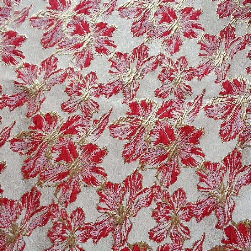 Jacquard Brocade Floral A-Line Cocktail Dresses Elegant Dress Formal Wedding Ankle Length Short Sleeve V Neck Nylon with Bow(s) Pocket Wedding Guest Dress4