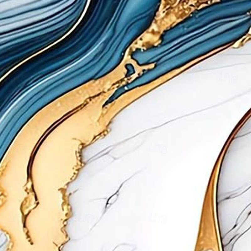 Men's Geometric Waves Abstract Art Shirt Summer Shirt Button Up Shirt Short Sleeve Fashion Casual Outdoor Vacation Dailywear Summer Spring Turndown 3D Print Collared Shirts Front One Pocket Blue2