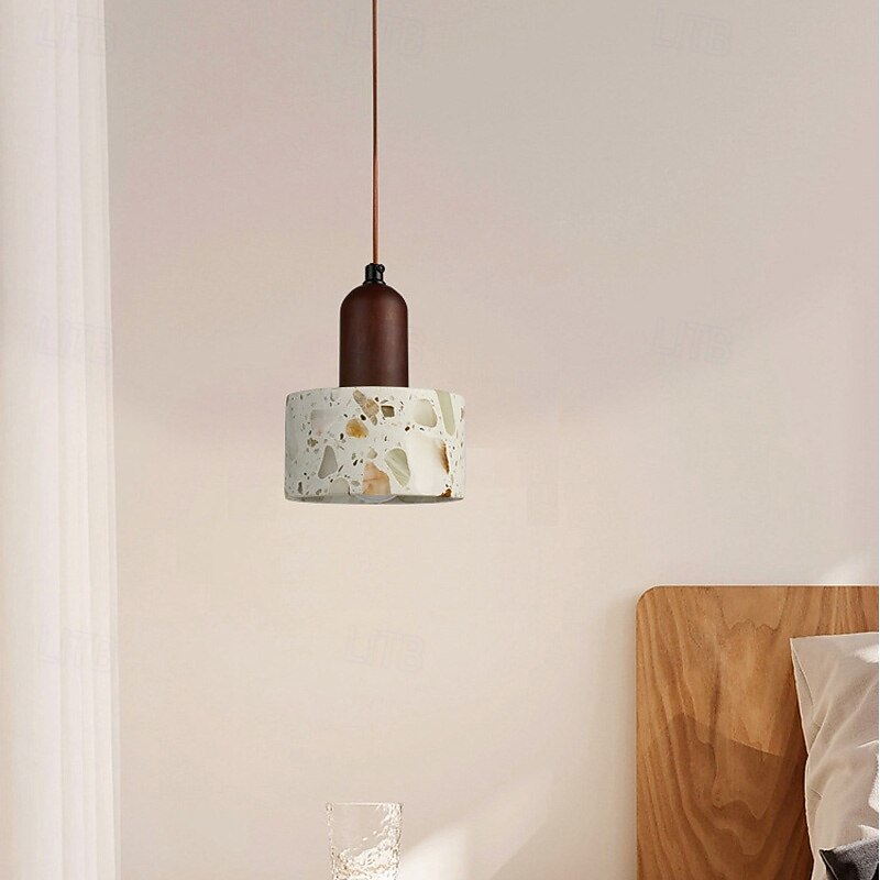 Popular Wabi Sabi Travertine Droplight Over Dining Desk Kitchen Island Yellow Marble Restaurant Decor Pendant Light2