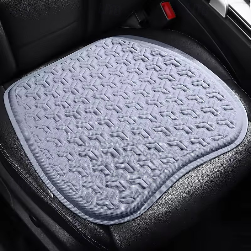 Summer Car Seat Cover Breathable Cooling Seat Cushion Ventilation Gel Pad Universal Car Chair Protector Mat Interior Accessories3