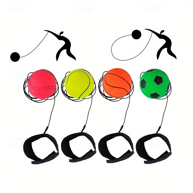 1pc Vibrant Multi-Colored Bouncing Ball - Rubber Black & White Pattern Ideal for Exercise & Reaction Training Playful & Engaging Exercise Ball  Vibrant Bouncing Ball  Rubber Ball4