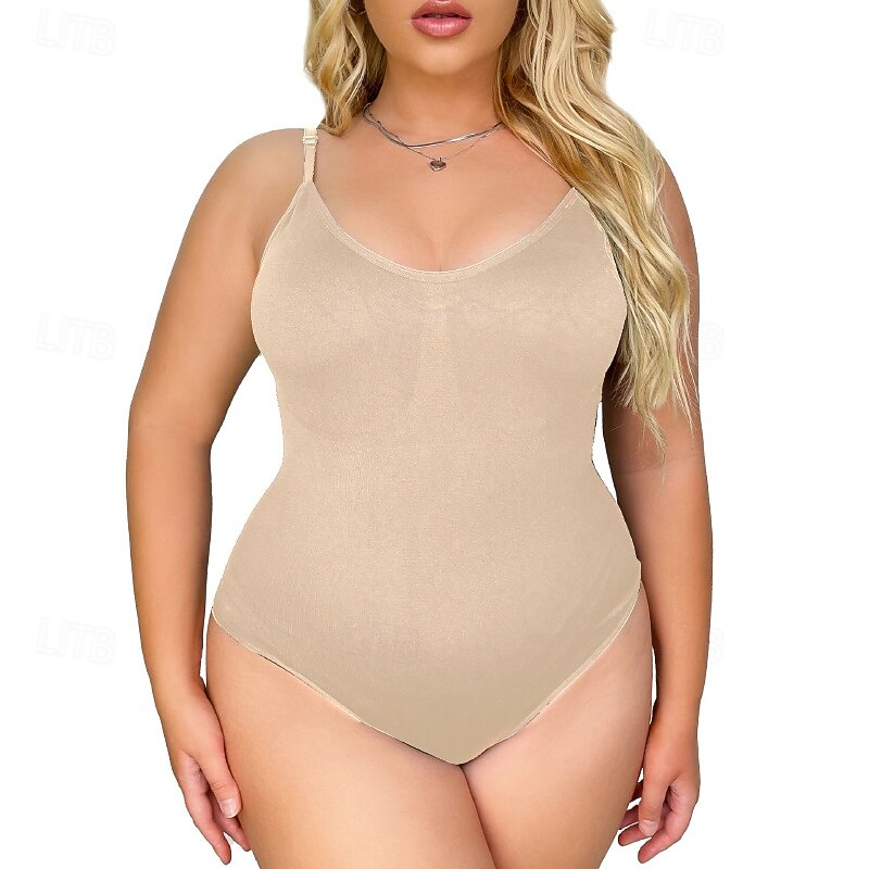 Women Breasted Body Shaper Plain Elastic Shapewear For Pilates Dance3