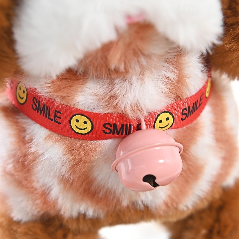 Robot Dog Electronic Plush Puppy Dog Toy Interactive Toys Walks Stuffed Animal Gift for Girl and Boy Age 3-6 Year Old2