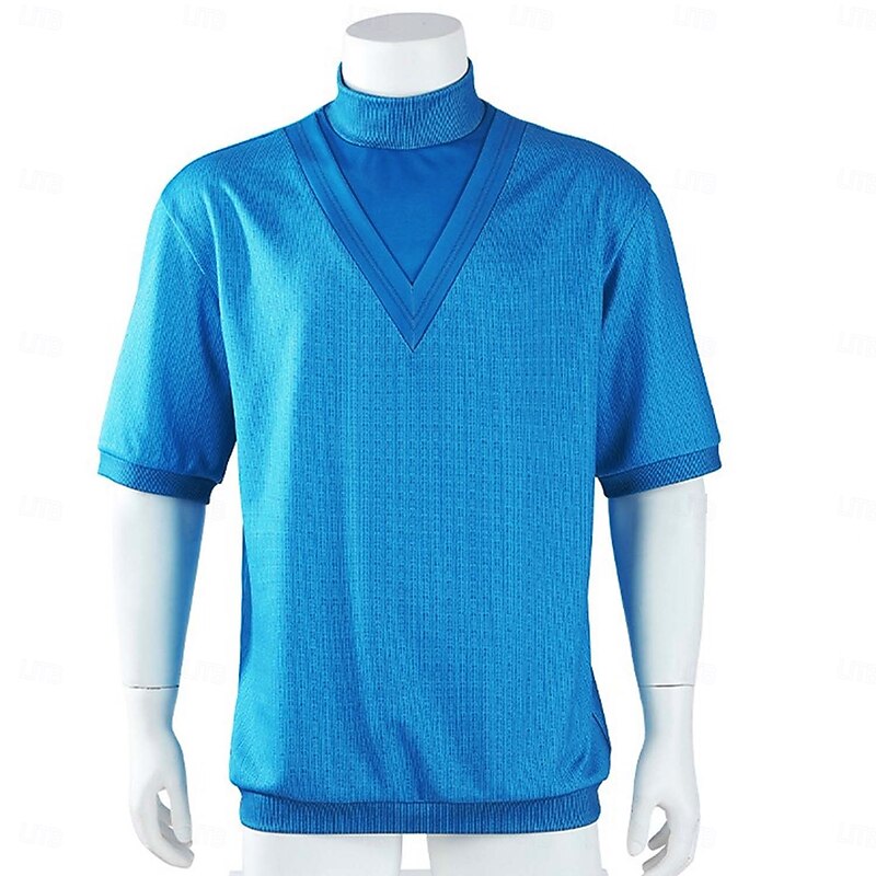 Steve T-shirt Movie Cosplay Costume Carnival Costume Dress Up Movie Cosplay for Men's Adults' Halloween Carnival World Book Day Performance Party