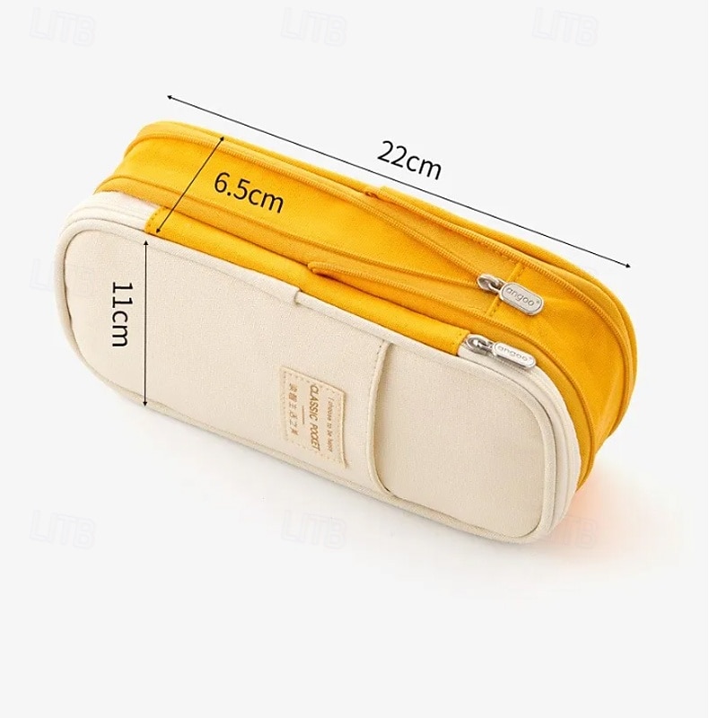 Large Capacity Pencil Case Stationery School Supplies Pencil Cases Pouch Office Desk Storage Bag Students Kids Pen Case Bags Box3