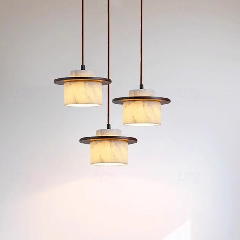 Nordic Modern Alabaster Marble Wall Sconce, Minimalist Elegance3