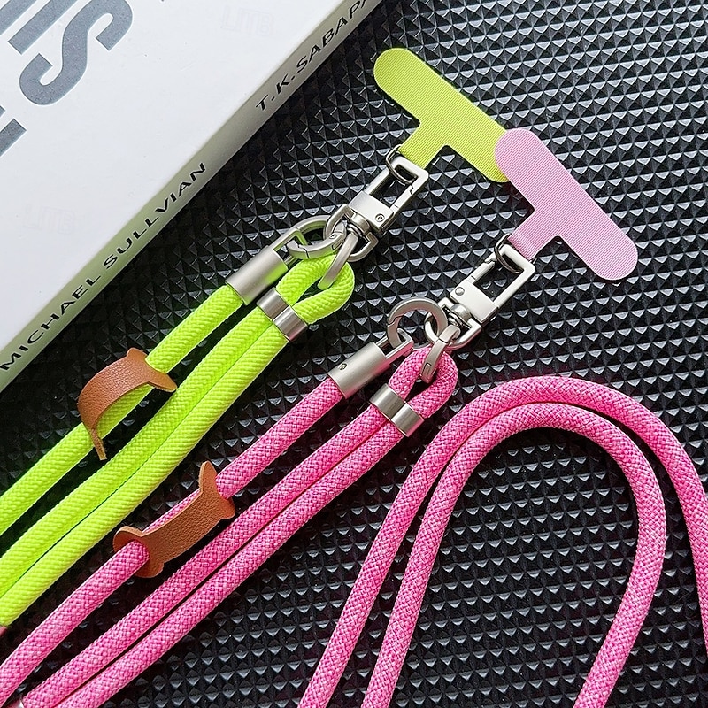 Phone Case For Apple AirTag Xiaomi Samsung Galaxy Universal with Lanyard with Wrist Strap Polyester3