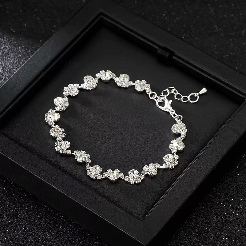 Women's Bracelet Tropical Precious Stylish Alloy Bracelet Jewelry Silver / Rose Gold / Golden For Party2