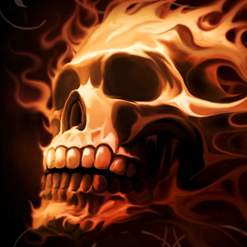 Tom Wood Men's 3D Skull Hoodies Sweatshirt Outerwear Hooded Sweatshirt Crew Neck Cool 3D Print Club Streetwear Black Drawstring Graphic Fall Winter Designer2