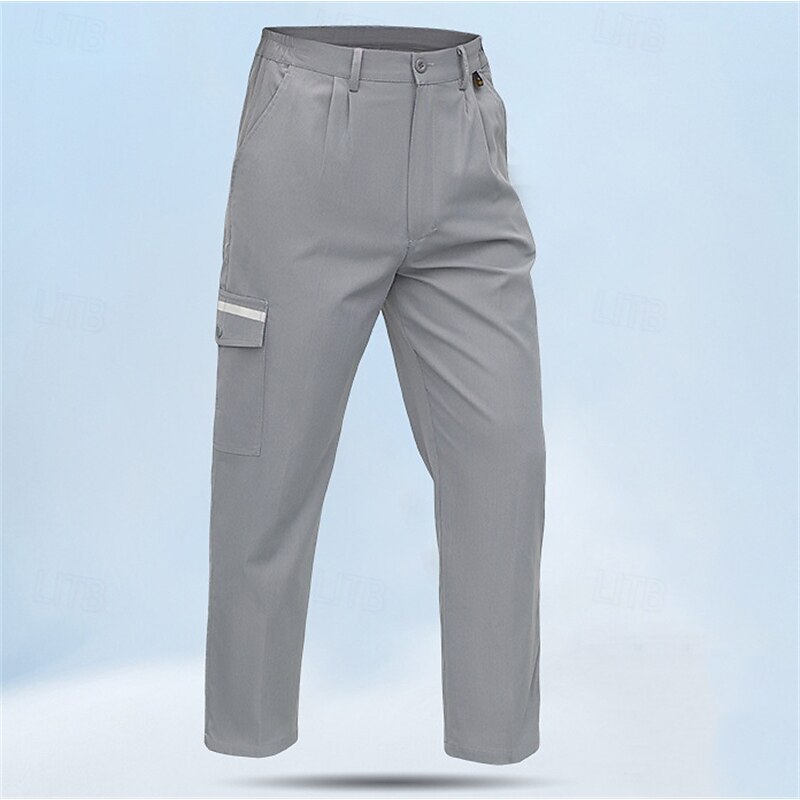 Men's Cargo Pants Hiking Pants Trousers Hiking Trousers Hiking Rain Pants Outdoor Regular Fit Waterproof Quick Dry Lightweight Reflective Trim Pants / Trousers Pocket Dark Blue Grey Camping / Hiking2