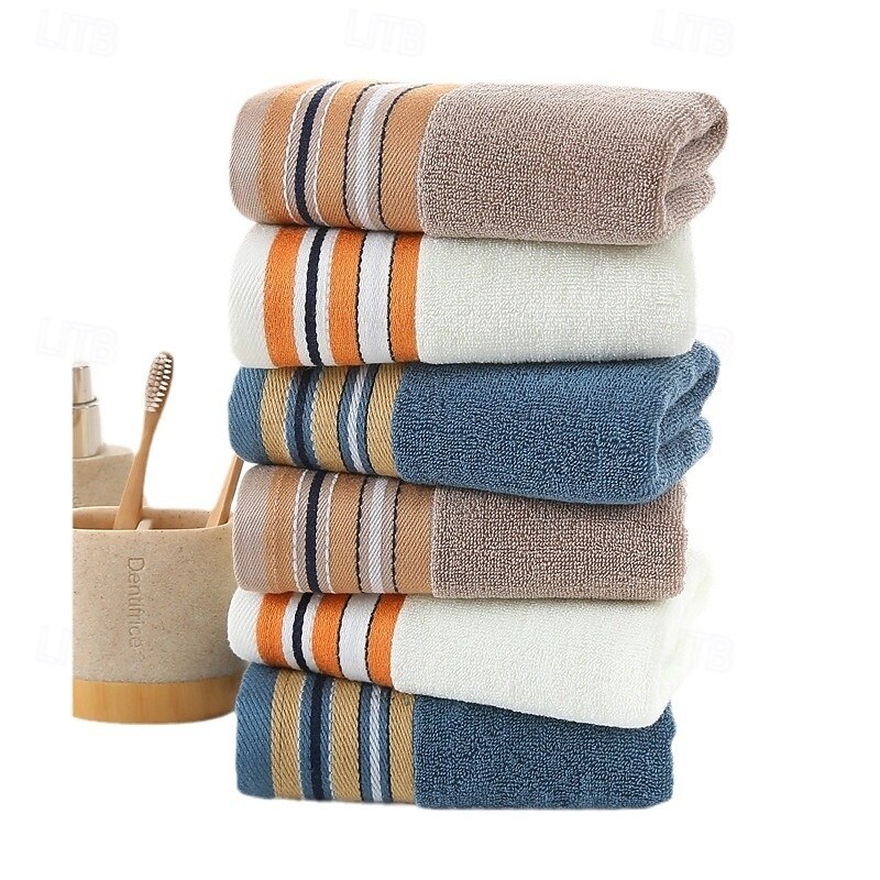 1 Piece Pure Cotton Face Towel, Class A Soft and Absorbent Thick Towel for Adults, Wholesale Household Polyester Cotton Washcloth2