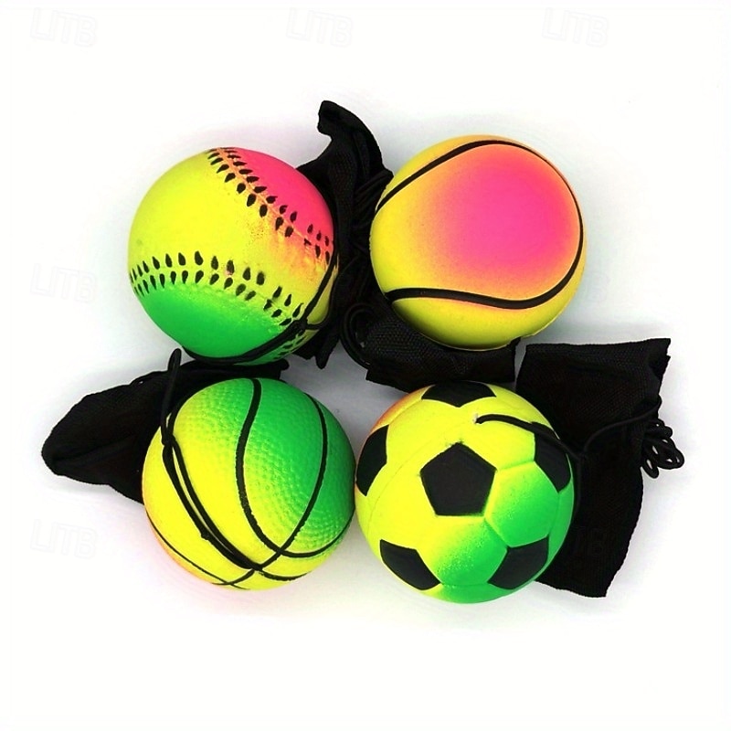 1pc Vibrant Multi-Colored Bouncing Ball - Rubber Black & White Pattern Ideal for Exercise & Reaction Training Playful & Engaging Exercise Ball  Vibrant Bouncing Ball  Rubber Ball