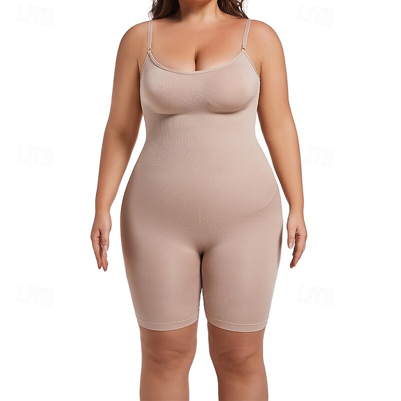 Women Plain Elastic Shapewear For Pilates Dance4