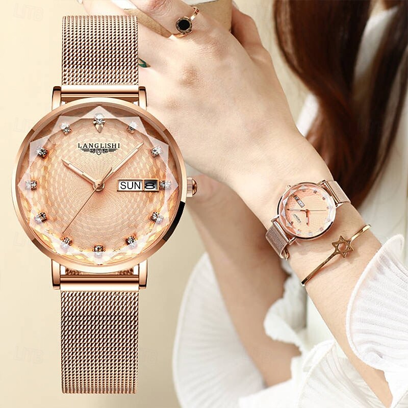Waterproof luminous women's watch automatic mechanical watch