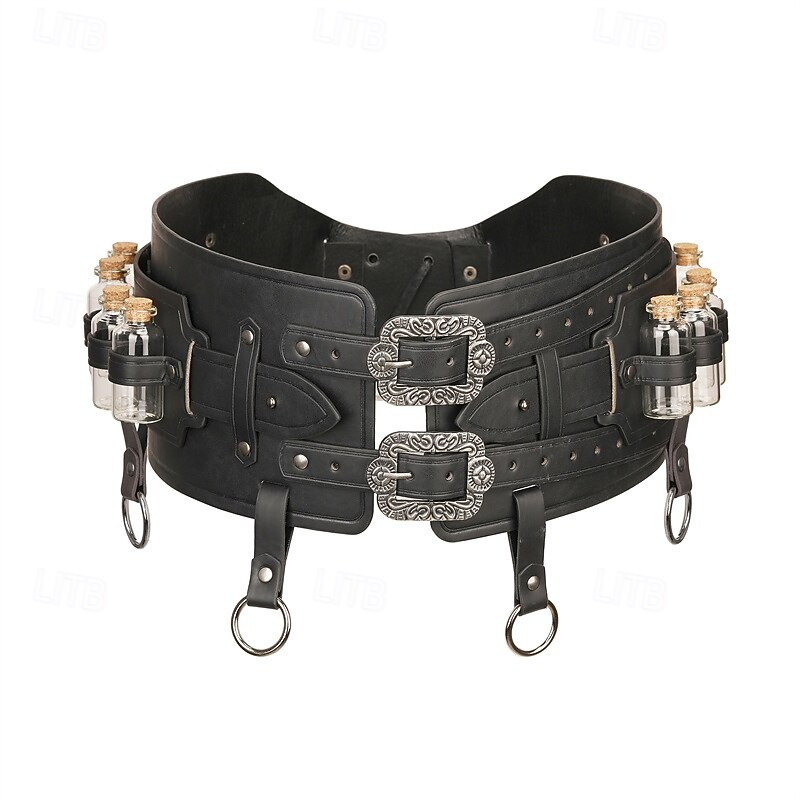 Medieval Masquerade Waist Belt Viking Fancy Dress Men's Women's Celtic Viking Halloween Carnival Masquerade Performance LARP Adults' Belt3