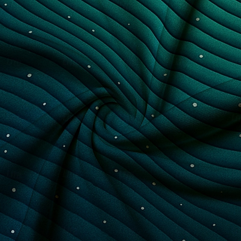 Men's Striped Waves Abstract Polo Short Sleeve Polo Collar Business Casual Daily Sports & Outdoor Athleisure Casual Daily 3D Print Buttons Summer Green4