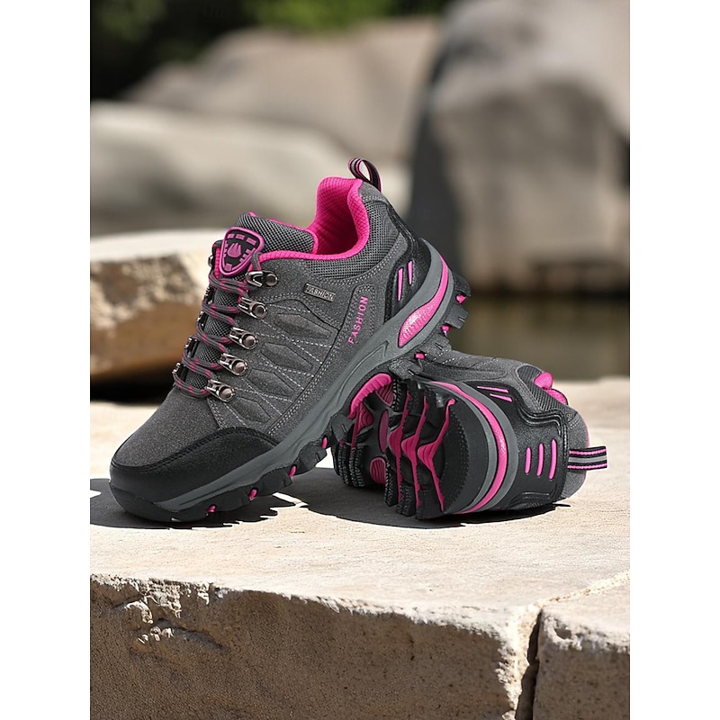 Women's Trail Hiking Shoes with Rugged Outsole – Durable Climbing Sneakers for Hiking, Backpacking and Mountain Trails2