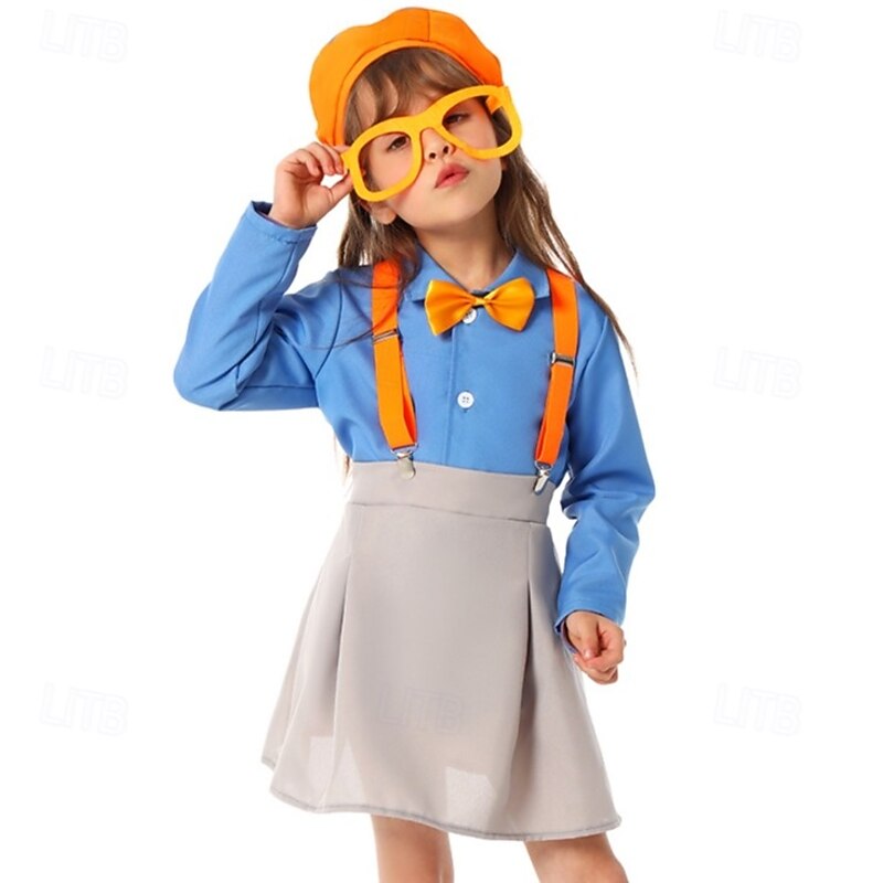 Cosplay Group Costume STEM Day Movie Cosplay for Boys Girls' Kid's Halloween Carnival World Book Day Performance Educational Dress Up School Event Dress Up2