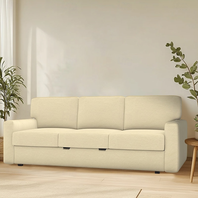 100% Cotton Sofa Cover Suitable For BÅRSLÖV Sofa Floral Quilted Slipcovers